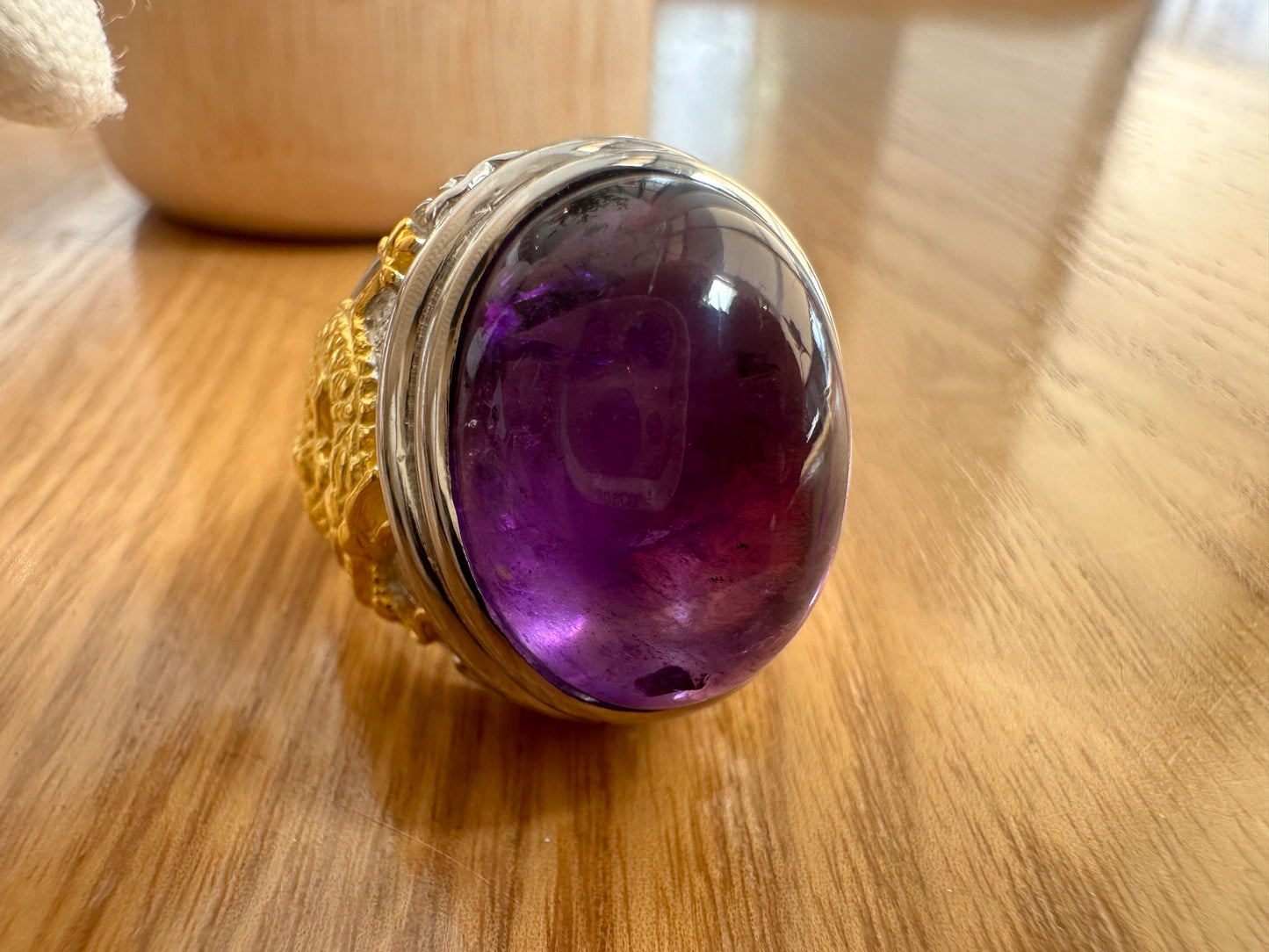 Elegant 925 Silver Amethyst Ring –February Birthstone Jewelry