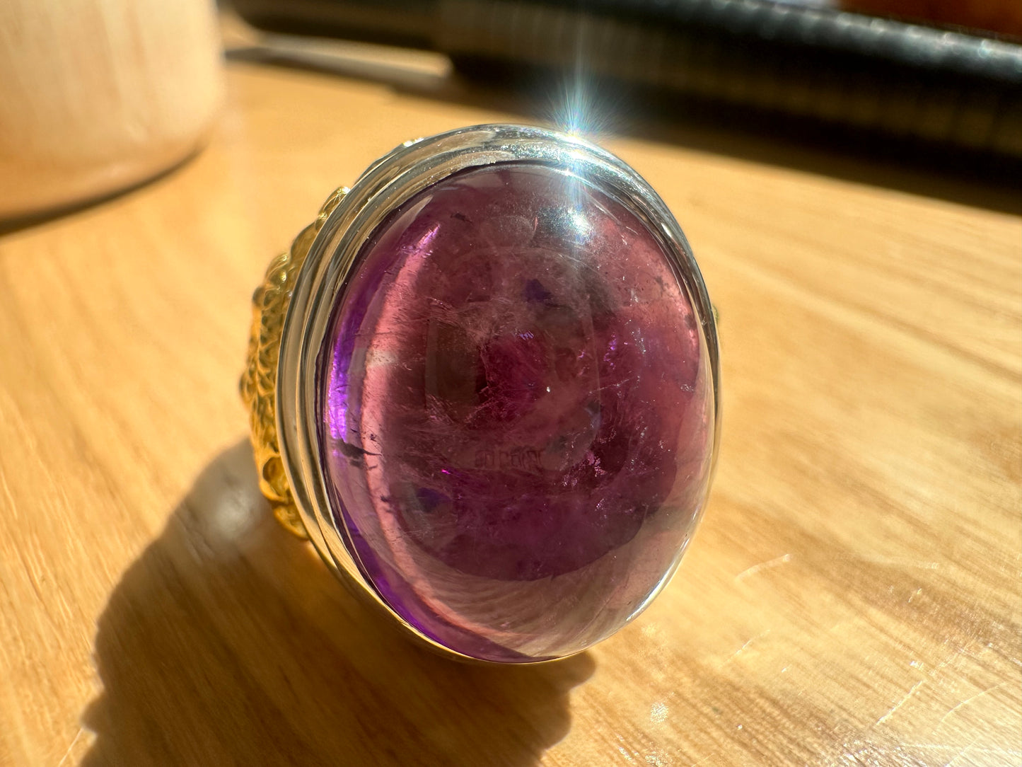 Elegant 925 Silver Amethyst Ring – February Birthstone Jewelry