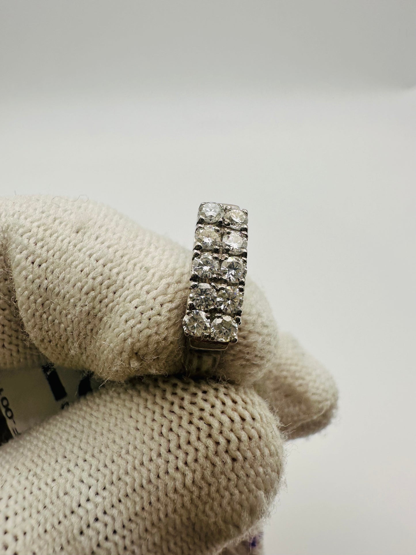 Dazzling Emerald Ring Rhodium Plated 925 Silver A Gift She'll Adore