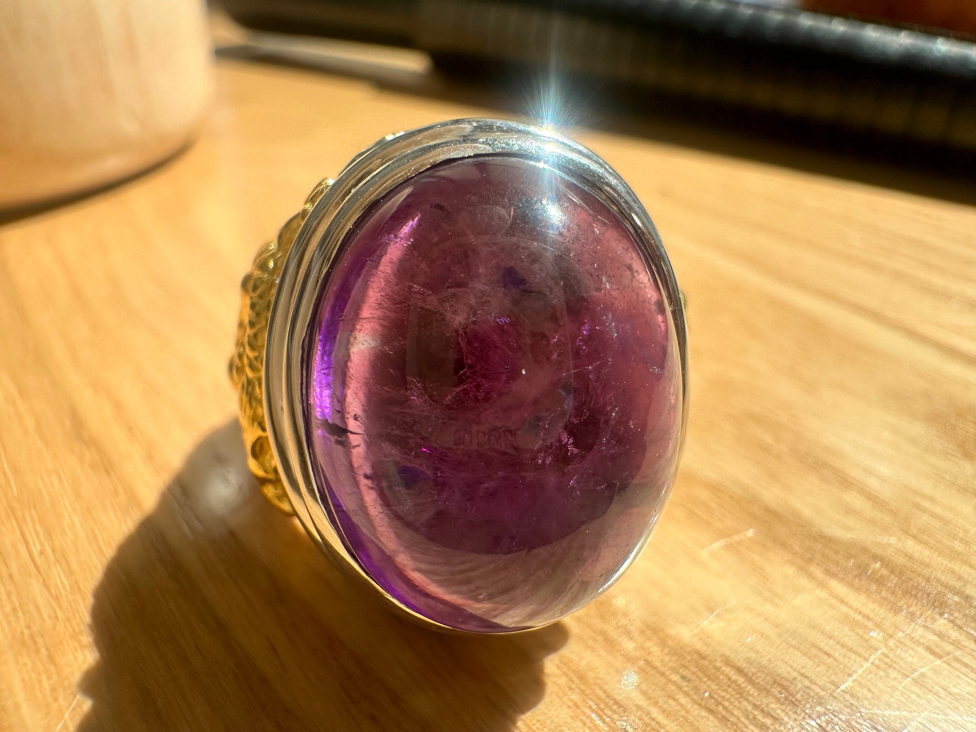 Elegant 925 Silver Amethyst Ring – February Birthstone Jewelry