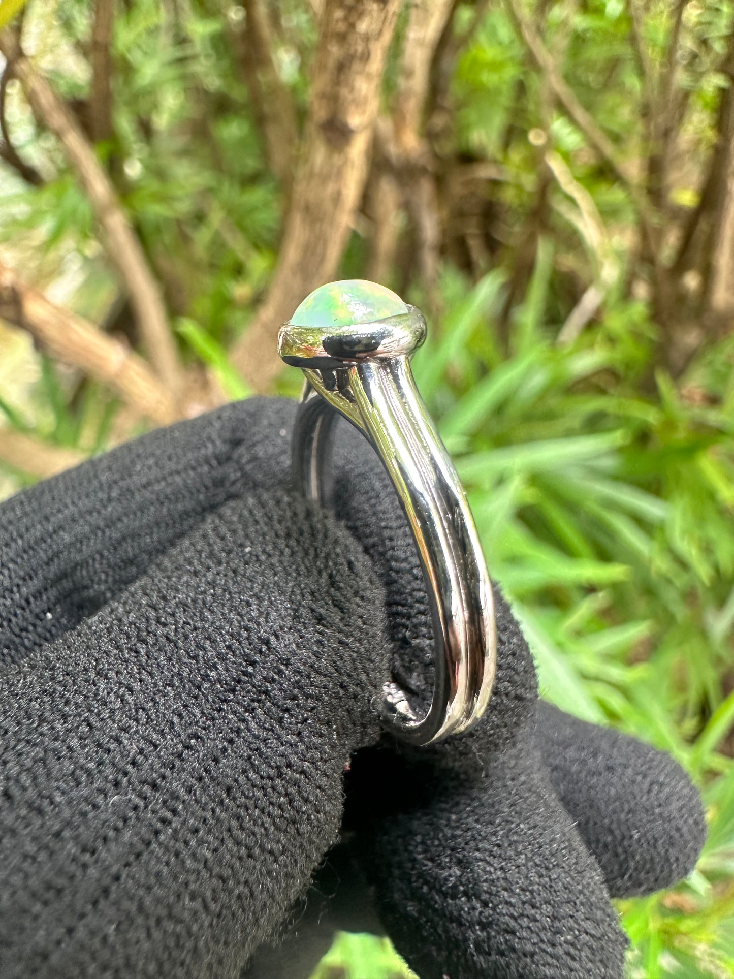 Shop this Ethiopian Opal Ring for Women in S925 silver, white gold plated – October birthstone gift perfect for Valentine’s Day, Mother’s Day & more.