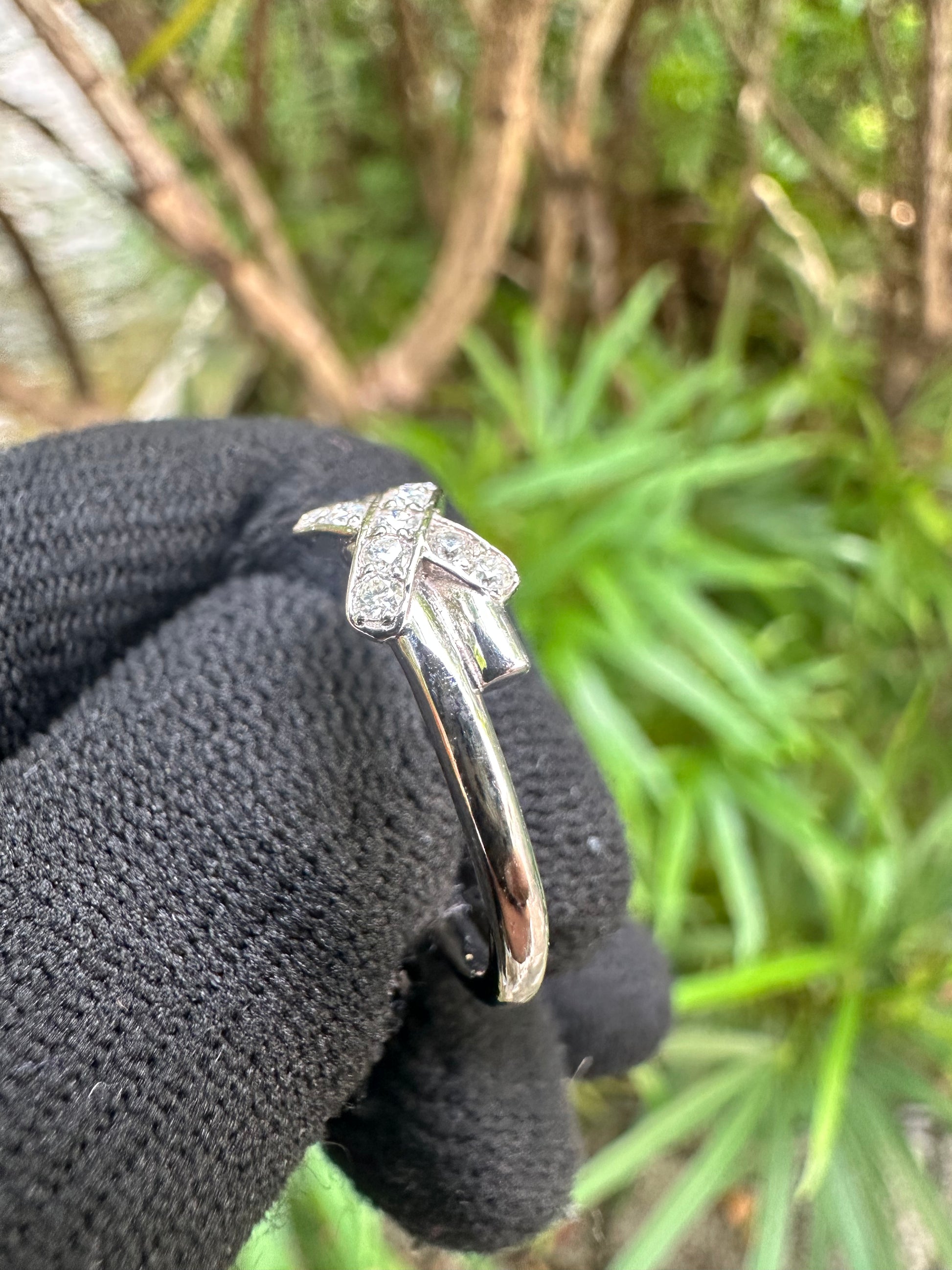 D Color Moissanite Ring for Women S925 Sterling Silver – Elegant Engagement & Wedding Ring, White Gold Plated Jewelry Gift