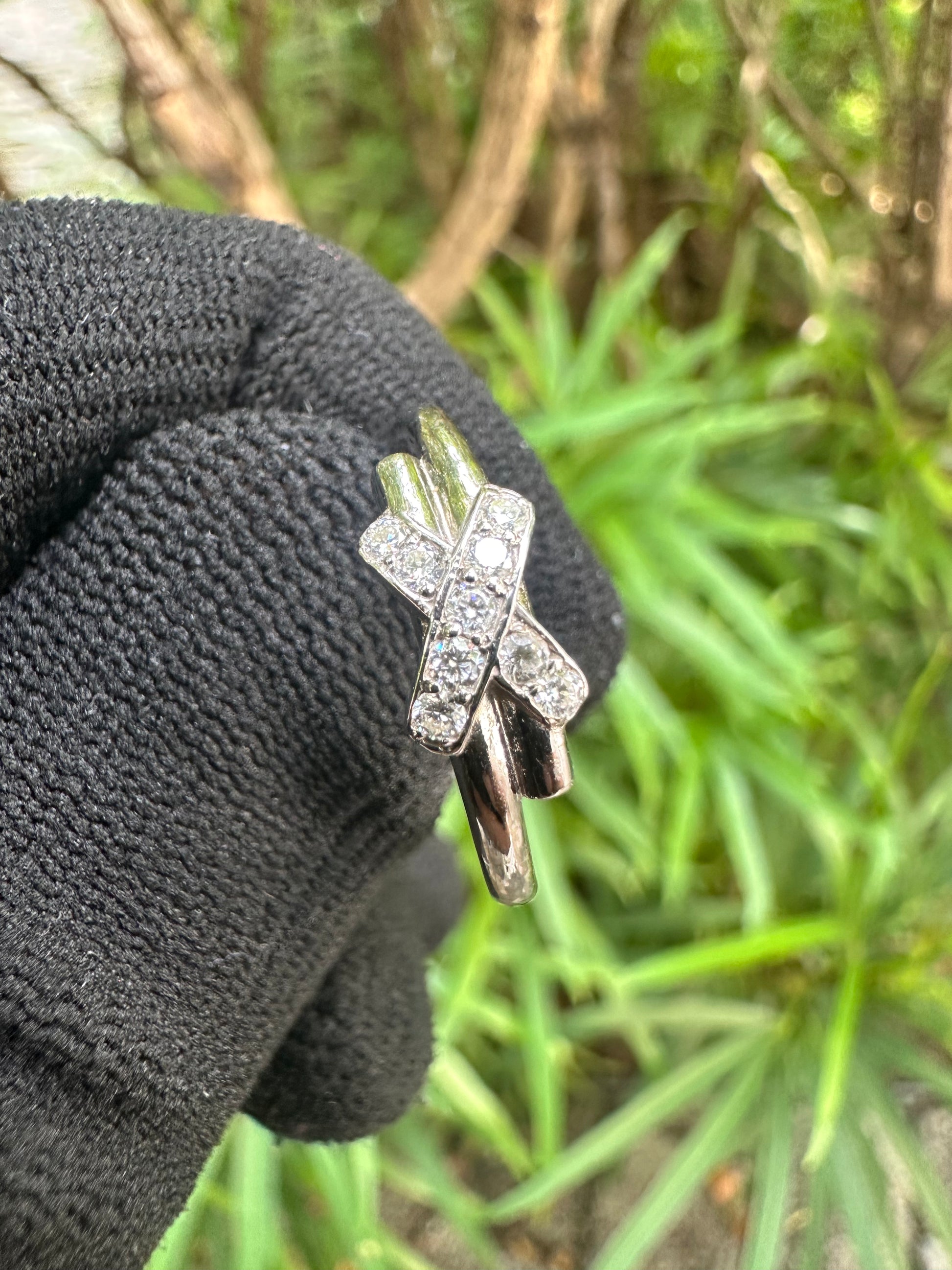 D Color Moissanite Ring for Women S925 Sterling Silver – Elegant Engagement & Wedding Ring, White Gold Plated Jewelry Gift