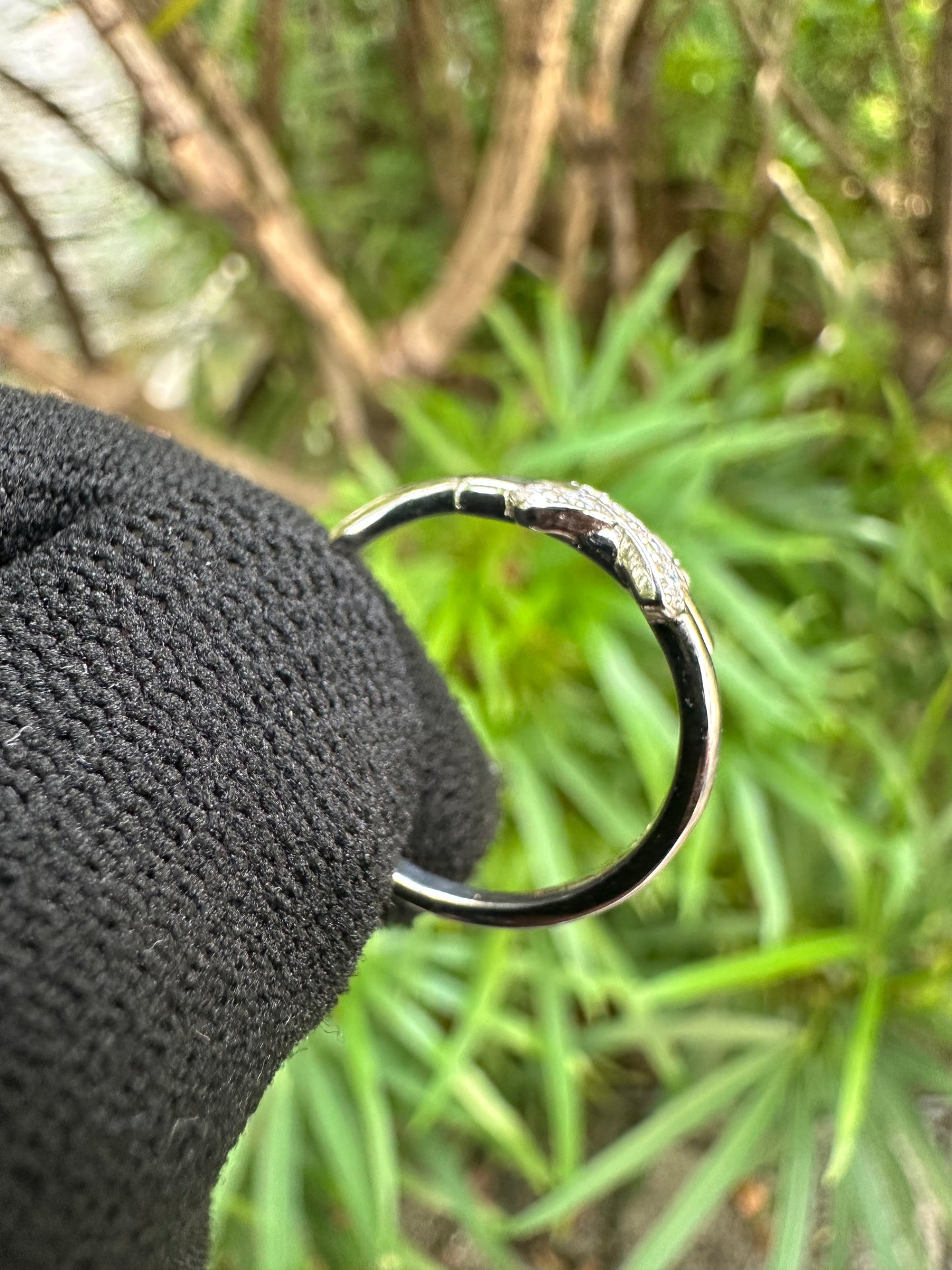 D Color Moissanite Ring for Women S925 Sterling Silver – Elegant Engagement & Wedding Ring, White Gold Plated Jewelry Gift