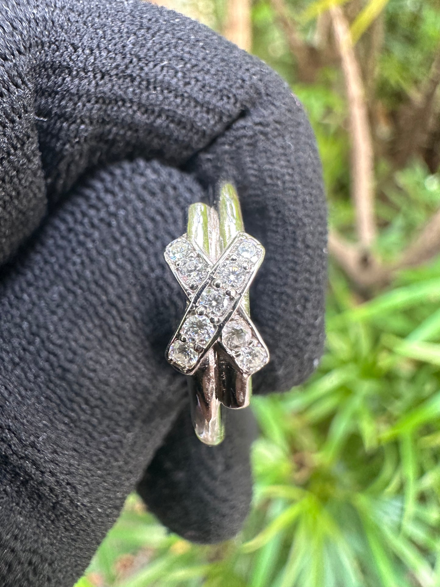 D Color Moissanite Ring for Women S925 Sterling Silver – Elegant Engagement & Wedding Ring, White Gold Plated Jewelry Gift